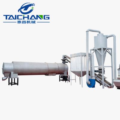 China Wood Wood Chips Sawdust Rotary Dryer High Performance Biomass Pellet Machine Taichang Machine for sale