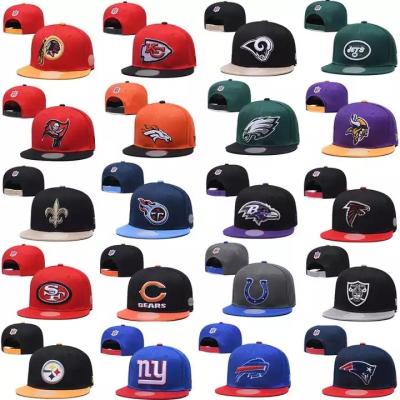 China Breathable & Waterproof 2022 US America Football Baseball Hat Men Adjustable Embroidery Snapback Hats for sale