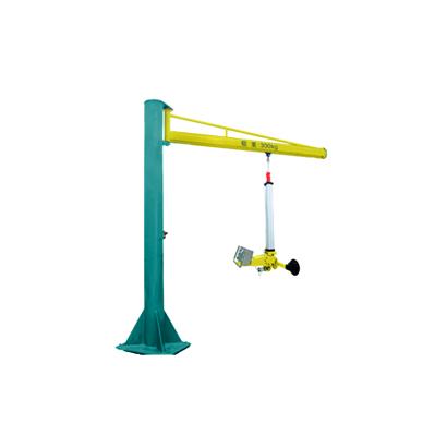 China Hot Sale Glass Processing Cantilever Crane With Lifting Sucker And Vertical Washing And Drying Machine for sale