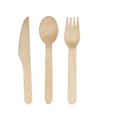 China Home.Restaurant.Bar.Hotel.Wedding Birch Wood Disposable Fork, Birch Wood Disposable Knife, Birch Wood Disposable Spoon for sale