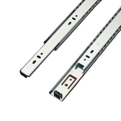 China Custom Support OEM 35mm Sidemount Drawer System Ball Bearing Drawer Slides / Telescopic Slide for sale