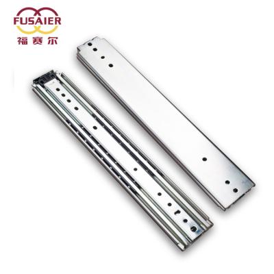 China 76mm heavy duty side mount 500lbs drawer slide /runners full support OEM factory price telescopic extension for sale