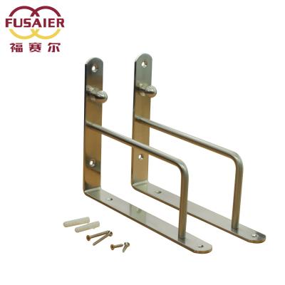 China Heavy Duty High Quality Metal Wall Bracket Heavy Duty Metal Wall Accessories Wardrobe Shelf Bracket Triangle Solid Wall Bracket For Wardrobe for sale