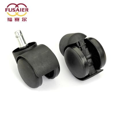 China Modern Friction Ring Wheel Casters For Chair Furniture Parts Locking Silent Castor 50mm 2 InchOffice Chair Swivel Wheels Casters for sale