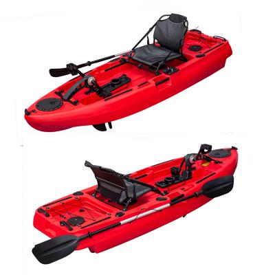 China Fishing Kayak Traveling Kayak LSF New Design HDPE Pedal Boats Freeive Small Propeller 8 Fishing Kayak With Pedals for sale