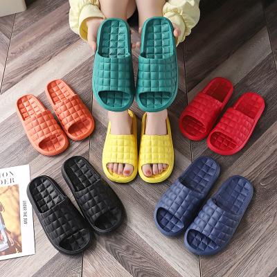 China EVA Slippers Flat Shoes Men Women Bathroom Shoes Boys Girls Slip-resistant Home Sandals Unisex Flip Flops Summer House Hotel for sale