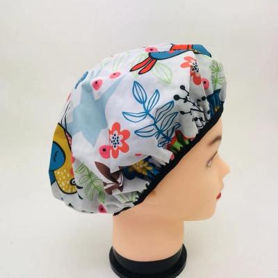 China Sustainable Pastoral Porcelain Private Label Eco - Friendly Shower Cap for sale