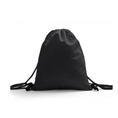 China Free Sample Dust Waterproof Factory 10years Black Polyester Fabric Drawstring Rpet Bag for sale