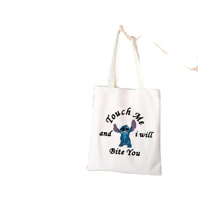 China Fashion Lilo and the Stitch Inspired Gift Makeup Spicy Bag Touch Me and I'll Bite You for sale