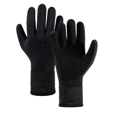 China Watersports Super Stretch 3MM Women Dive Surf Neoprene Gloves Men Snorkeling Surfing Snorkeling Swimming Diving Snorkeling Gloves With Strap for sale