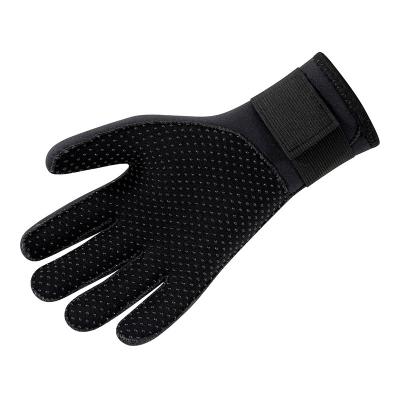 China Wholesale Custom Men Women 5MM Waterproof Warm Diving Gloves Surfing Snorkeling Watersports Gloves Neoprene Diving Swimming For Spearfishing Swimming Snorkeling for sale