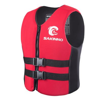 China Adjustable Adult Kids EPE Foam Buoyancy Vest Fishing Rafting Kayak Surfing Swimming Vests Neoprene Life Vest Jacket for sale