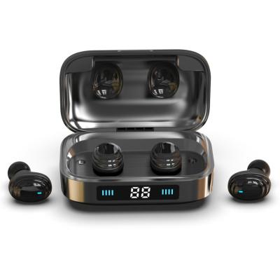 China H01 BT In-Ear Sport Earphone 5.0 TWS Mini Wireless Headset Power Display Earbuds With Charging Case for sale