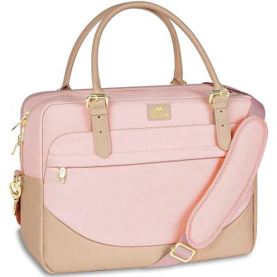 China High Quality LAPTOP COMPARTMENT Women Padded Portable Briefcase 15.6 Inch Laptop Padded Protective Cases Customs Office Laptop Bags for sale