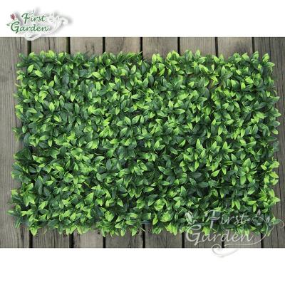 China Green plant the wedding artificial artificial evergreen wall decoration mat decoration grass wholesale for sale