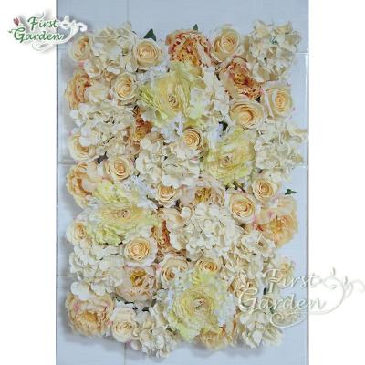 China Artificial Platycodon Grandiflorum Celebration Hydrangea Filigree Wall Photography Floor Wedding Hanging Dress Shops for sale