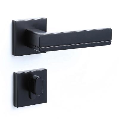 China Contemporary Modern Zinc Alloy Door Handle Fashion Style Modern Pull For Interior Door for sale