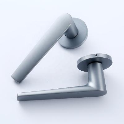 China Factory Manufacture Hardware Modern Furniture Aluminum Cabinet Handle Zinc Alloy Door Lock Handle for sale