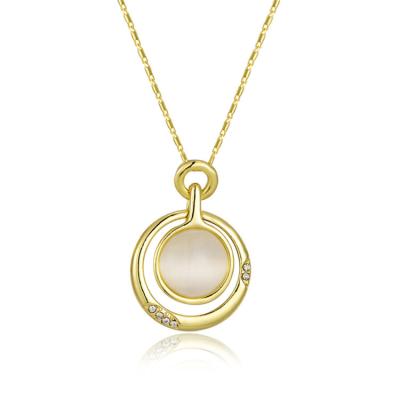 China Custom Hot Selling Trendy Fashion Jewelry Minimalist Delicate Thin 14K Gold Plated Necklace for sale