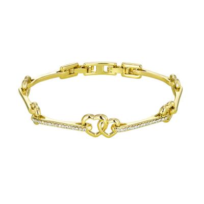 China Luxury Charms Designer Gold Plated Metal Bracelet FASHIONABLE NEW High Level Custom Design For Couples for sale