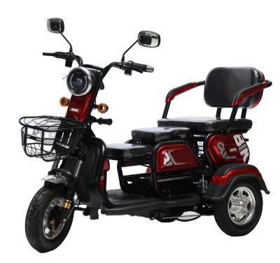 China 2021 China Cheap Adult Electric Passenger Tricycle 3 Wheeler Electric Vehicle Tricycle For 2 Persons for sale