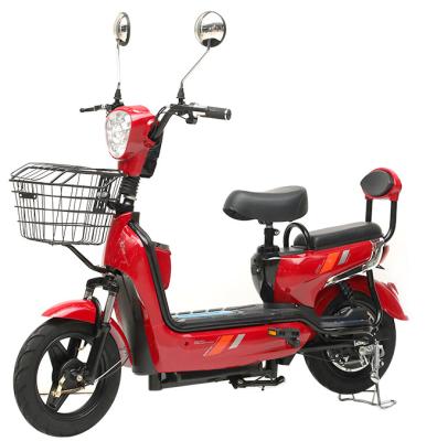 China Wholesale best-selling adult double e bike with basket 48v 350w battery-powered motor electric bicycle electric bicycle for sale