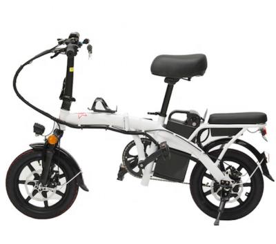 China 2021 standard new design brushless motor 48v 14ah lithium battery mountain folding electric bicycle for sale