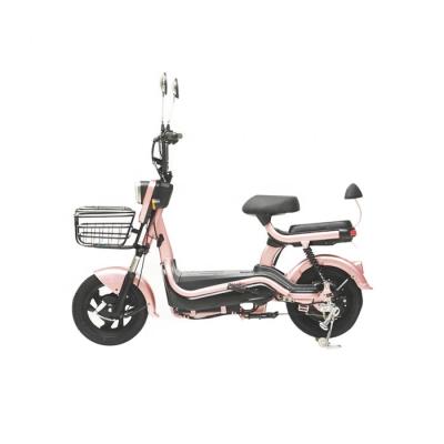 China Chargers Two Seater Bicicleta Electrica Adulto Standard Remote Control Alarm Battery Lady Electric Bicycle for sale