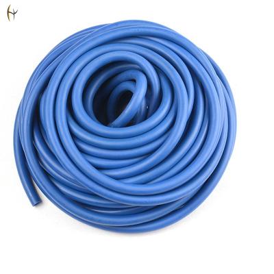 China Durable Expandable Natural Elastic Rubber Latex Tube Silicone Rubber Two Walls Colored Hose For Fishing for sale