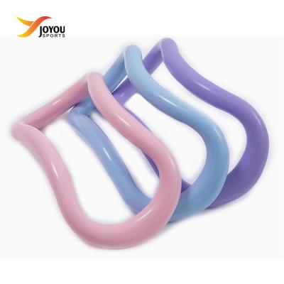 China Fitness Equipment App Fitness Workout Yoga Stretch Ring Pilates Ring Magic Pilates Circle Ring 38x38centim for sale