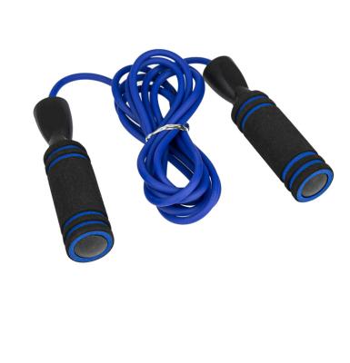 China RTS PVC Fitness Private Label Jump Rope Foam Jump Ropes Adjustable Plastic Weight Professional Weighed/Adjustable Foam Handle for sale