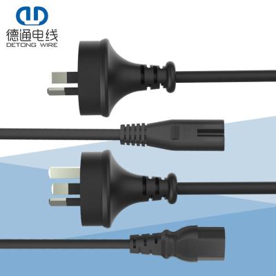 China Home Appliance / Lamp Lighting Good Quality 300V Australian Standard Household Appliance Lamps PVC Insulated Power Cord for sale