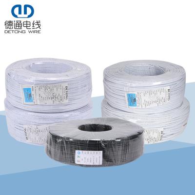 China Home Appliance DeTong Tinned Copper Multi Specification Appliances Device Insulated Internal Wiring Sheathed Wire for sale