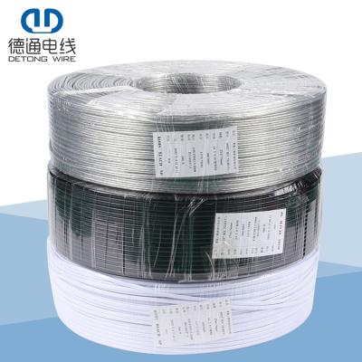 China Home Appliances Morden Style 2 Core PVC Insulated Appliance Device Flat Power Cord Sheathed Wire for sale