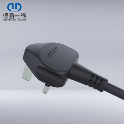 China New Design 303 Home Appliance Switch Household Appliances Lamps Insulated Two Plug UK Power Cord for sale