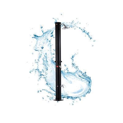 China CYEN Season New Arrival Eco-Friendly Lightweight Black Solar Swimming Outdoor Shower For Backyard for sale