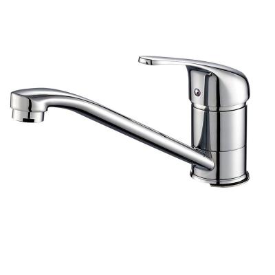 China Thermostatic Faucets Curve High Single Hole Matt Black Brushed Bronze Hot and Cold Water Kitchen Sink Faucets for sale