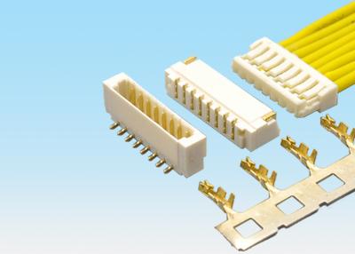 China SMD 0.8mm Pitch Electronic Wire Connectors , 2 - 20 Pin PCB Connectors Wire To Board for sale