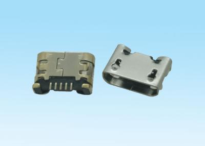 China Conector de prata de USB C da cor, micro borda reta do conector 6.4mm de USB à venda