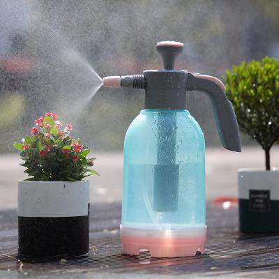 China Simple Style Pump Trigger Mist Plastic Colorful Handheld Agricultural Water Can Gardening Sprayer Bottle for sale