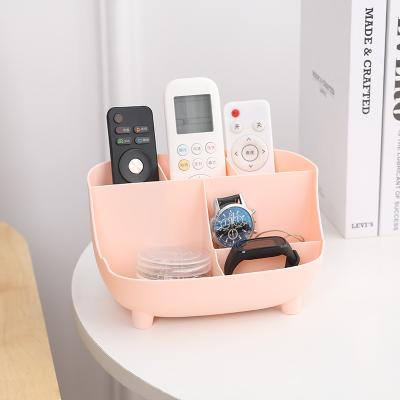 China Viable Tabletop Storage Box Holder Mobile Phone Cosmetics Jewelry Matching Box Multifunctional Plastic Box for sale