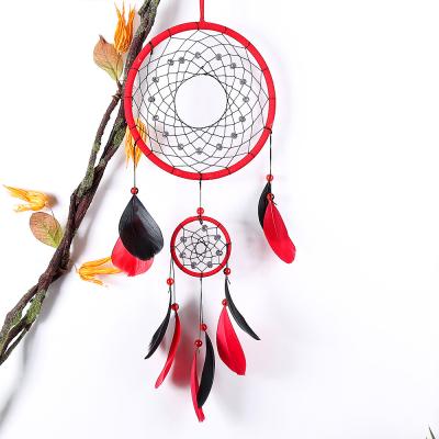 China 100% Handmade Party Supplies Car Homes Ornament Bedroom Wall Hanging Decorations Dream Catcher for sale