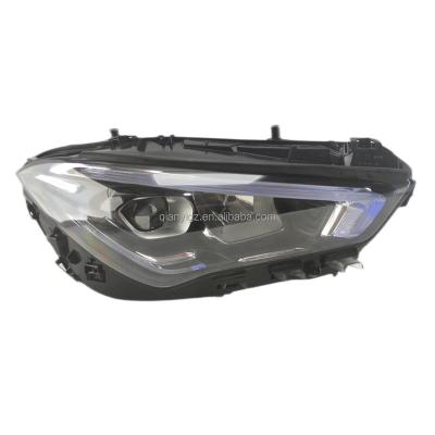 China FOR Benz Auto Parts CLA LED Headlight W188 Matrix HD Projector Original Used Headlight Real Accessories 1PC (70*40*32) for sale