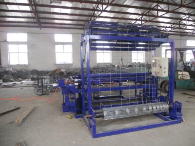 China High Carton Steel Wire Grassland Fence Machine Adjustable Speed 310m / Hour for sale