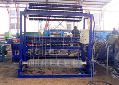 China Automatic Hing Jonted Cattle Fencing Equipment , Deer Fence Machine Power Saving for sale