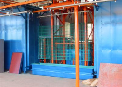 China PVC Powder Coating Wire Galvanizing Line For Welding Mesh Fence And Pots for sale