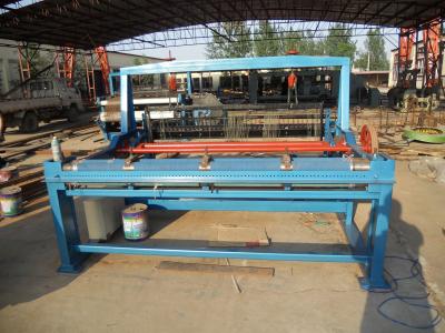 China Hydraulic Semi Automatic Crimped Wire Mesh Machine For Big Wire Diameter for sale