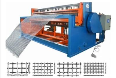 China 0.5-12mm Wire Diameter Hydraulic Crimped Wire Mesh Machine For Vibrating Screen for sale