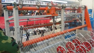 China Diamond Mesh Automatic Chain Link Machine Manufacturer Length 3m Or 4m for sale