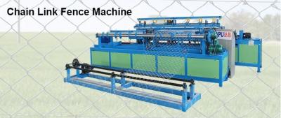 China Fully Automatic Chain Link Fence Machine Doule Wire And Single Wire Can Customized for sale